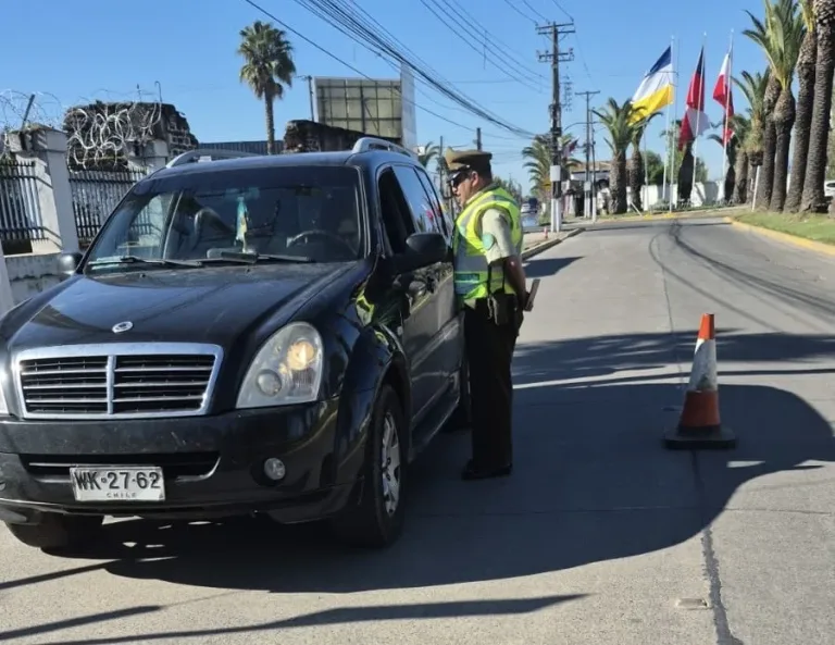 Más de 120 controles vehiculares en Teno a través de ronda “Impacto” de Carabineros