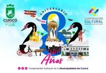 Curicó celebra 282 años con desfiles y una nutrida agenda cultural: conoce la programación que se realizará desde este 9 de octubre logo-aniversario.curico