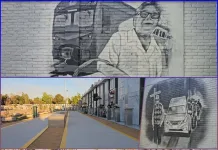 Cementerio Municipal de Curicó incorpora murales y paseo interior con apoyo del sector privado murales-paseo-cementerio