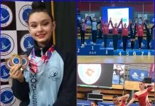 Gimnastas curicanas destacan en Final Nacional de Gimnasia Rítmica con podio y título nacional