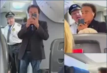 Obligan a José Luis Rodríguez a abandonar un avión tras incidente con tripulación de American Airlines