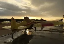Trabajador muere tras ser impactado por hélice de avioneta en aeródromo del Fundo La Esperanza en Marchigüe avioneta-fumigadora
