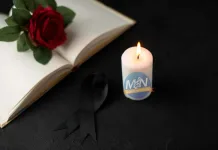 luto-cinta-vela-rosa-libro