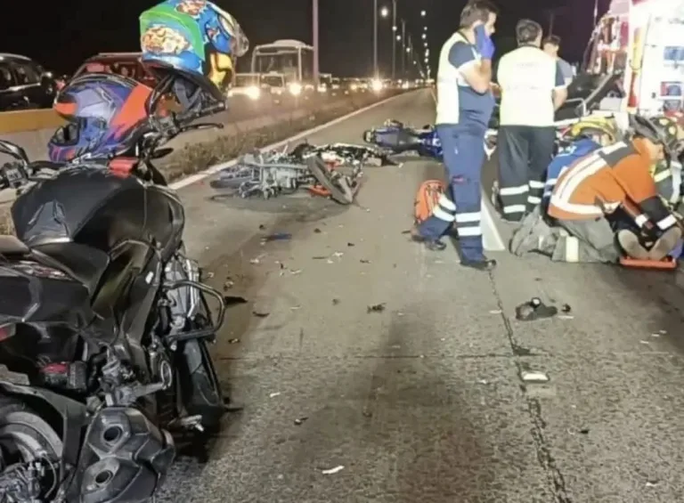 Un fallecido deja colisión de dos motociclistas en Rancagua