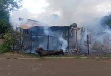 Vivienda resulta totalmente destruida por incendio en fundo Pataguilla de Romeral Incendio deja a familia damnificada tras destruir vivienda en sector El Boldal de Romeral