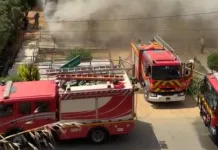 Incendio destruye posta del sector Boyeruca en la comuna de Vichuquén