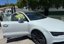 Intento de robo a sucursal Entel en Molina termina con persecución y vehículo incautado-1