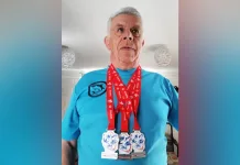 Nadador curicano Heriberto Trewhela conquista tres medallas de plata en el Sudamericano de Natación Nadador curicano Heriberto Trewhela conquista tres medallas de plata en el Sudamericano de Natación