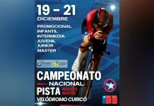 Velódromo de Curicó recibirá a ciclistas de todo Chile en el Campeonato Nacional de Pista Menores y Master 2025