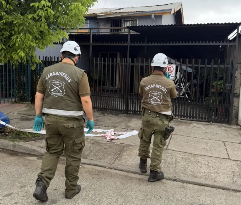 Labocar de Carabineros investiga incendio de vivienda que dejó una persona adulta mayor fallecida en Parral