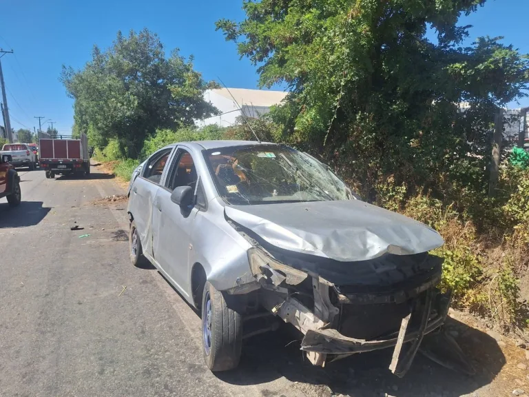 Conductora fallece tras accidente de tránsito en la comuna de Romeral