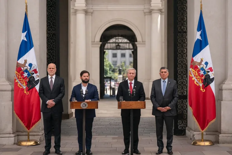 Gobierno y presidente electo coordinan acciones frente a incendios forestales y proceso de reconstrucción