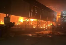 Incendio de grandes proporciones afectó aserradero en Peralillo y movilizó a Bomberos de la región de O’Higgins IMG_2439