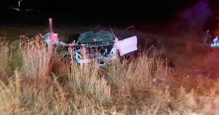 Fatal accidente frontal en Lolol deja un fallecido tras incendio de vehículo