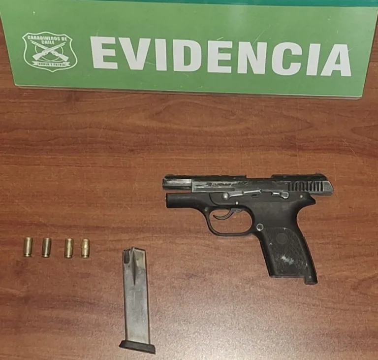 Adolescente es detenido con arma de fuego durante control preventivo en la Ruta I-45 en San Fernando