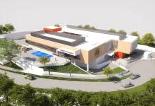 Comienza construcción del nuevo Hospital de Licantén tras emergencia por inundaciones de 2023 Maqueta Nuevo Hospital de Licantén - 1