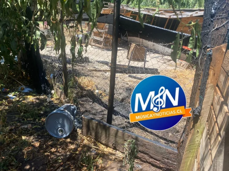 Bomberos controló incendio estructural registrado en el sector El Peumal, en Romeral