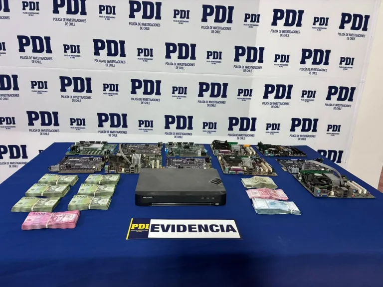 PDI detuvo en flagrancia a dos extranjeros por mantener local ilegal de apuestas en Curicó