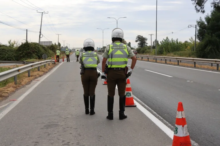 Carabineros intensifica controles por último fin de semana de vacaciones y retorno a clases