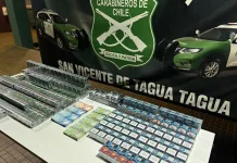 Detienen a ciudadano chino por contrabando de cigarrillos tras fiscalización en San Vicente de Tagua Tagua e4348e01-2140-4503-9873-93b82f8c9424