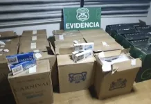 Carabineros incauta más de 15 mil cajetillas de cigarrillos de contrabando en Chimbarongo Screenshot