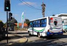 Locomoción colectiva vuelve a circular por calle Membrillar tras 16 años en Curicó Locomoción colectiva vuelve a circular por calle Membrillar tras 16 años en Curicó-2