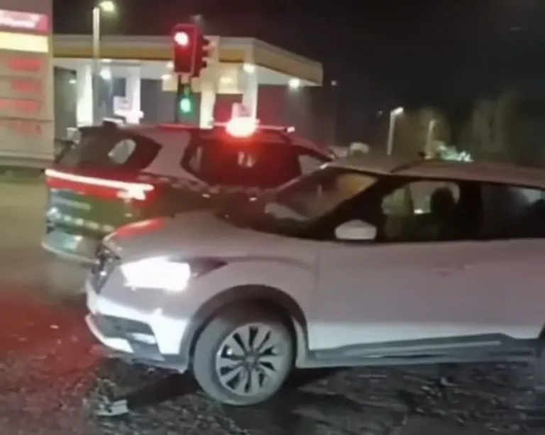 Motorista resulta lesionado tras accidente de tránsito en sector Aguas Negras de Curicó
