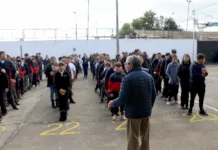 Más de 30 establecimientos participaron en simulacro regional de sismo en Molina-11
