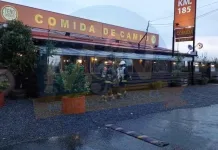 Principio de incendio en local Teno Sándwich dejó a un trabajador lesionado en Romeral