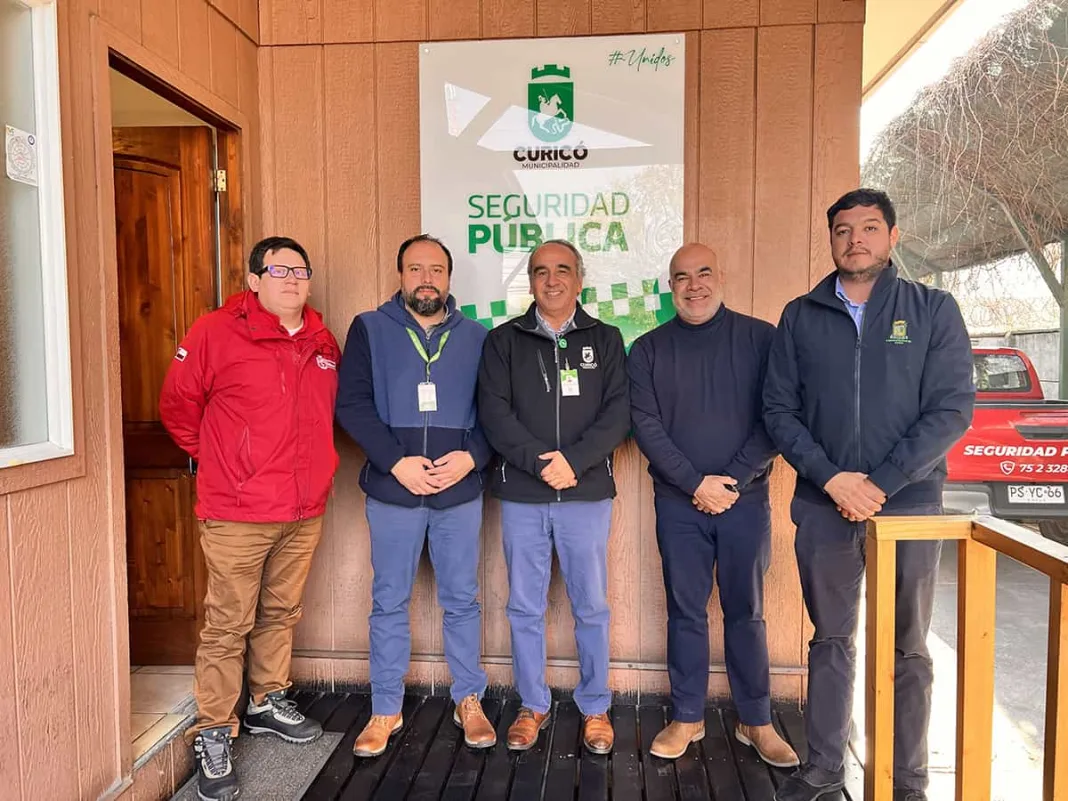 Direcciones De Seguridad Publica De La Provincia Fortalecen Trabajo Colaborativo En Curico
