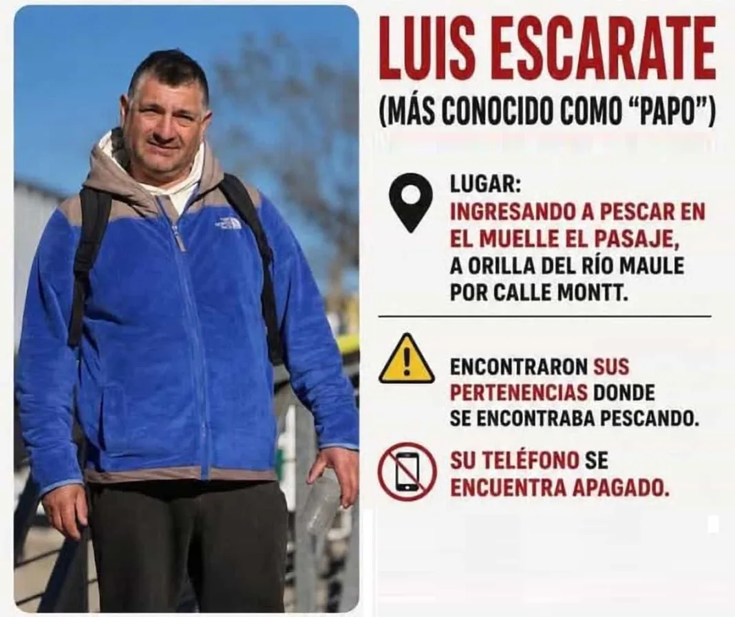 Intensa Busqueda De Luis Escarate Ramirez Desaparecido En El Sector Del Rio Maule En Constitucion Intensa Busqueda De Luis Escarate Ramirez Desaparecido En El Sector Del Rio Maule En Constitucion