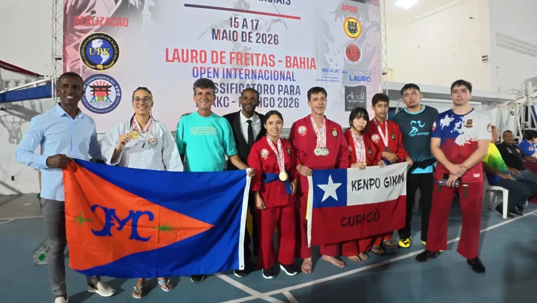 Karatecas Curicanos De La Seleccion Kenpo Gikan Chile Obtienen Historica Actuacion En Torneo Internacional De Brasil