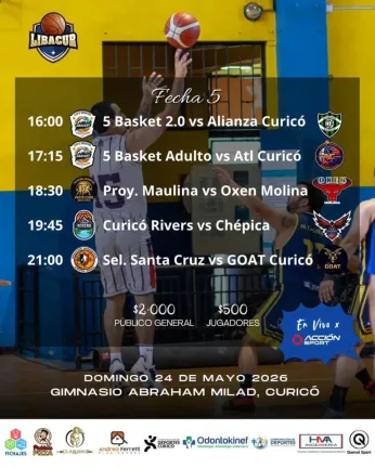 Libacur Disputara Este Fin De Semana Su Quinta Fecha En Curico