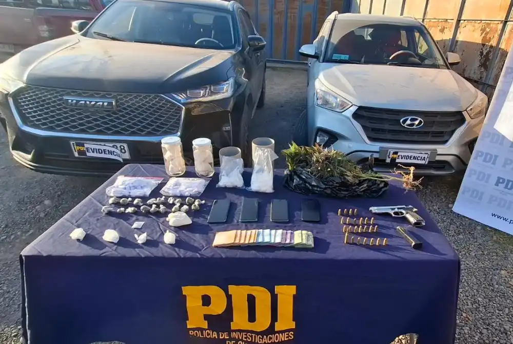 Operativo Antidrogas Desarticula Red De Microtrafico Y Deja Diez Detenidos En Pichidegua