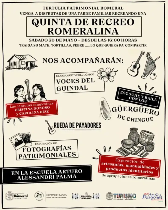 Romeral Prepara Gran Celebracion Patrimonial Con Musica Tradiciones Y Cultura Campesina Este Sabado 30 De Mayo Romeral Prepara Gran Celebracion Patrimonial Con Musica Tradiciones Y Cultura Campesina Este Sabado 30 De Mayo