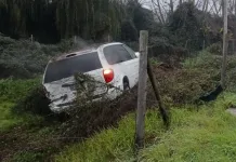 Volcamiento En Curico Termina Con Amenazas A Personas Que Intentaron Auxiliar A Los Ocupantes