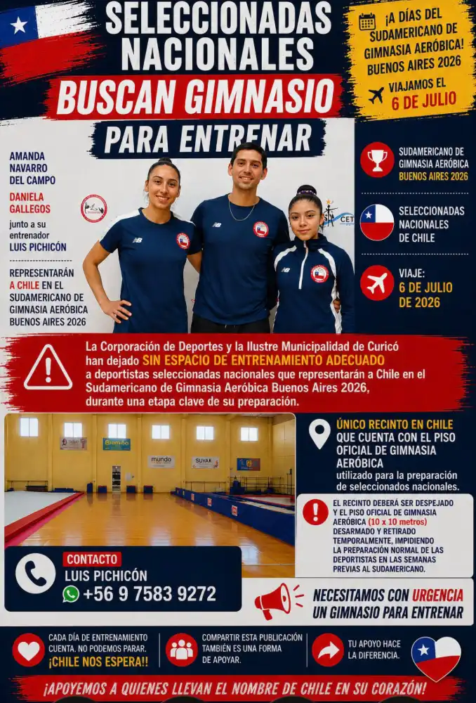 A Dias Del Sudamericano De Gimnasia Aerobica Seleccionadas Nacionales Deberan Abandonar El Gimnasio La Granja Y Buscar Donde Entrenar 1 A Dias Del Sudamericano De Gimnasia Aerobica Seleccionadas Nacionales Deberan Abandonar El Gimnasio La Granja Y Buscar Donde Entrenar 1