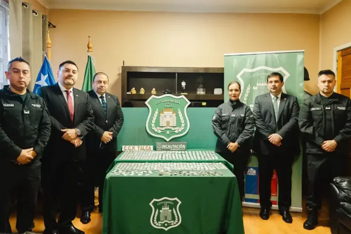 Allanamiento En Carcel De Talca Permite Incautar Mas De 800 Dosis De Droga Y Elementos Prohibidos