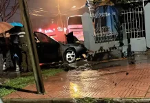 Automovil Impacta Contra Vivienda En La Poblacion 18 De Septiembre De San Fernando