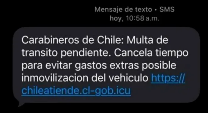 Carabineros Alerta Por Mensajes Falsos Sobre Multas De Transito Y Entrega Recomendaciones Para Evitar Estafas
