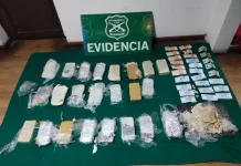 Carabineros decomisa más de 24 kilos de pasta base de cocaína tras operativo en Chimbarongo Carabineros Decomisa Mas De 24 Kilos De Pasta Base De Cocaina Tras Operativo En Chimbarongo