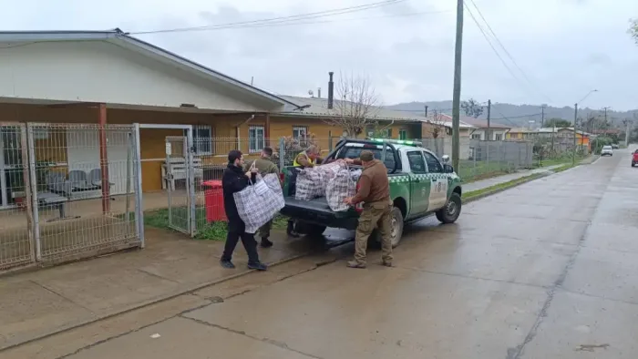 Carabineros Refuerza Patrullajes Y Apoyo A La Comunidad De Licanten Tras Evacuacion Preventiva Por Sistema Fronta 1