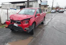 Conductora resulta lesionada tras colisión entre automóvil y camioneta en la Ruta J-55 en Romeral Conductora Resulta Lesionada Tras Colision Entre Automovil Y Camioneta En La Ruta J 55 En Romeral