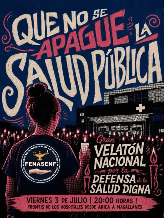 Curico Se Suma A La Gran Velaton Nacional Por La Defensa De La Salud Digna 1