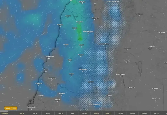 Lluvias Regresarian Este Sabado A Ohiggins Y Maule Pronostican Chubascos Nieve En Cordillera Y Posible Actividad Electrica Lluvias Regresarian Este Sabado A Ohiggins Y Maule Pronostican Chubascos Nieve En Cordillera Y Posible Actividad Electrica