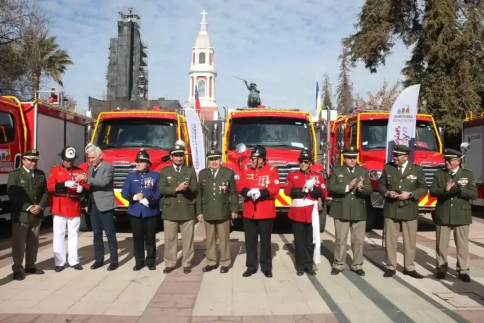 Nuevo Carro Bomba Multiproposito Fortalecera La Respuesta De Bomberos En Ocho Comunas De Ohiggins
