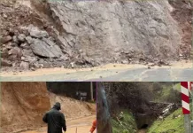Deslizamiento de tierra y caída de ramas marcan la jornada en Hualañé Deslizamiento de tierra y caída de ramas marcan la jornada en Hualañé