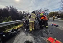 Una Persona Fallece Tras Violenta Colision Entre Automovil Y Camion En San Vicente De Tagua Tagua