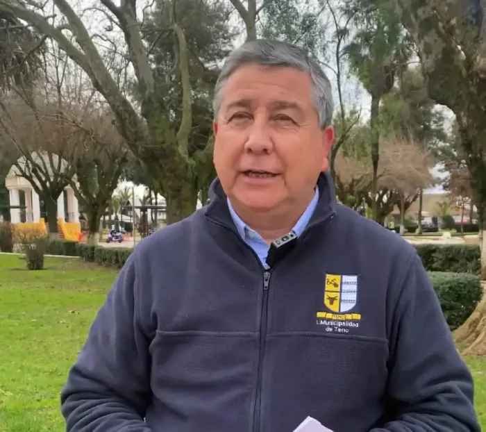 Wildo Farias -alcalde de Teno 2026