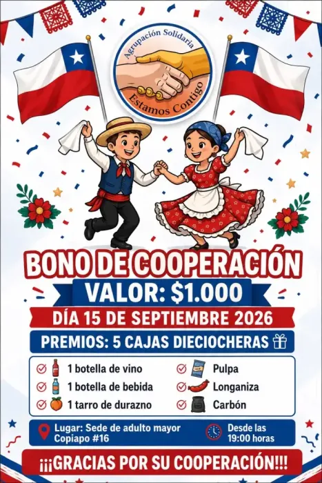 Agrupacion Solidaria Estamos Contigo Prepara Bono Dieciochero Para Continuar Apoyando A Pacientes Oncologicos 1 Agrupacion Solidaria Estamos Contigo Prepara Bono Dieciochero Para Continuar Apoyando A Pacientes Oncologicos 1